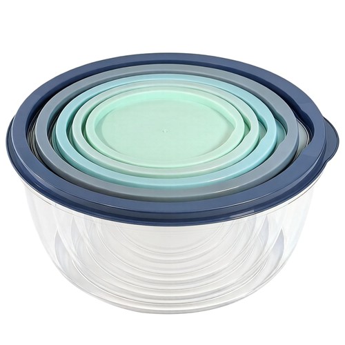 Piece plastic mixing bowl - 5-piece,